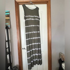 Style & Co tie dye sleeveless sun dress